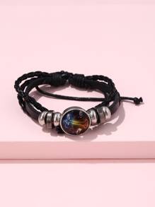 Constellation Graphic Braided Bracelet