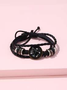 Constellation Graphic Braided Bracelet