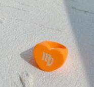 Constellation Graphic Heart Decor Ring