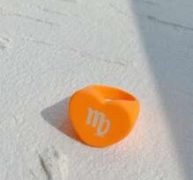 Constellation Graphic Heart Decor Ring