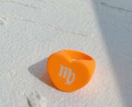 Constellation Graphic Heart Decor Ring