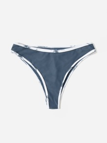 Contrast Binding Bikini Bottom