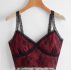 Contrast Lace Crop Cami