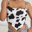 Cow Print Bandana Cami Top