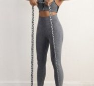 Cow Print Buttocks Workout Resistance Band