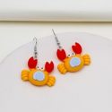 Crab Drop Earrings