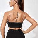 Crisscross Back High Support Sports Bra