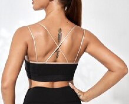 Crisscross Back High Support Sports Bra