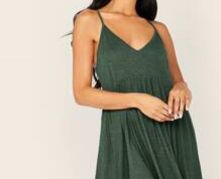 Crisscross Cami Mini Dress