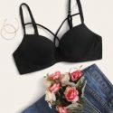 Crisscross Push Up Underwire Bra