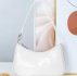 Croc Embossed Baguette Bag