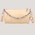 Croc Embossed Chain Bag