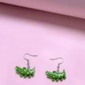 Crocodile Drop Earrings