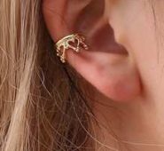 Crown Design Ear Cuff 1pc