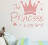 Crown Print Wall Sticker