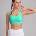 Cut Out Solid Sports Bra