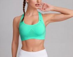 Cut Out Solid Sports Bra