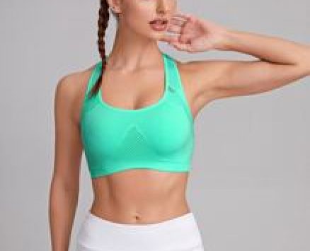 Cut Out Solid Sports Bra