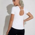 Cutout Back Sports Tee