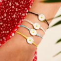 Daisy Decor String Bracelet 4pcs