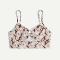 Daisy Print Ring Detail Cami Top