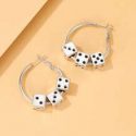 Dice Decor Earrings