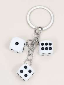 Dice Pendant Keychain