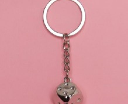 Dice Pendant Keychain
