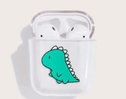 Dinosaur Clear Airpods Case