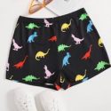 Dinosaur Print Shorts