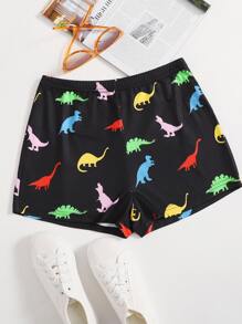 Dinosaur Print Shorts