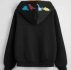 Dinosaur Print Zip Up Hoodie