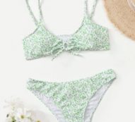 Ditsy Floral Bikini Swimsuit