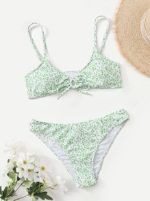 Ditsy Floral Bikini Swimsuit