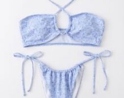 Ditsy Floral Bikini Swimsuit