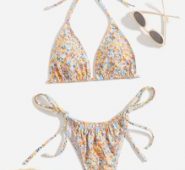 Ditsy Floral Bikini Swimsuit