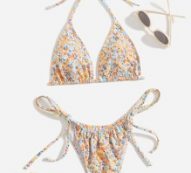 Ditsy Floral Bikini Swimsuit