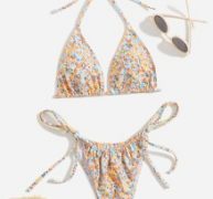 Ditsy Floral Bikini Swimsuit