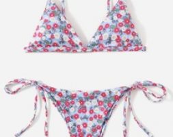 Ditsy Floral Bikini Swimsuit