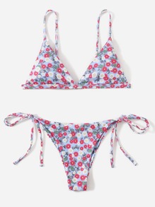 Ditsy Floral Bikini Swimsuit