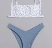 Ditsy Floral Bikini Swimsuit