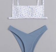 Ditsy Floral Bikini Swimsuit