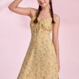 Ditsy Floral Bow Dress