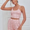 Ditsy Floral Cami Top & Shorts Pajama Set