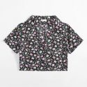 Ditsy Floral Crop Shirt