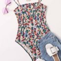 Ditsy Floral Slip Bodysuit