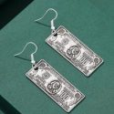 Dollar Drop Earrings