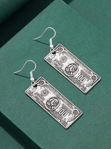 Dollar Drop Earrings