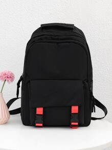 Double Buckle Backpack