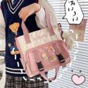 Double Buckle Tote Bag